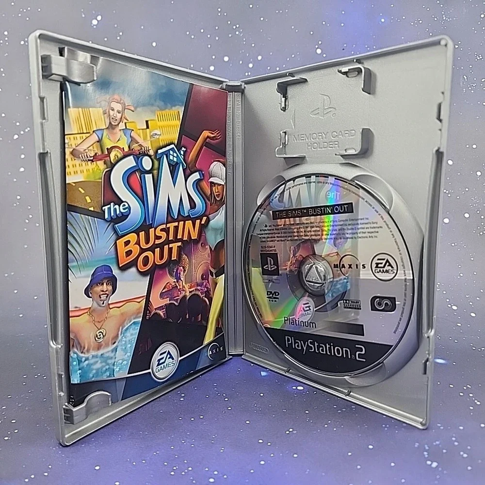 The Sims: Bustin' Out (Sony PlayStation 2, 2004) Platinum Edition PAL US SELLER